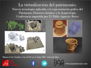 Cartel Virtualización del Patrimonio